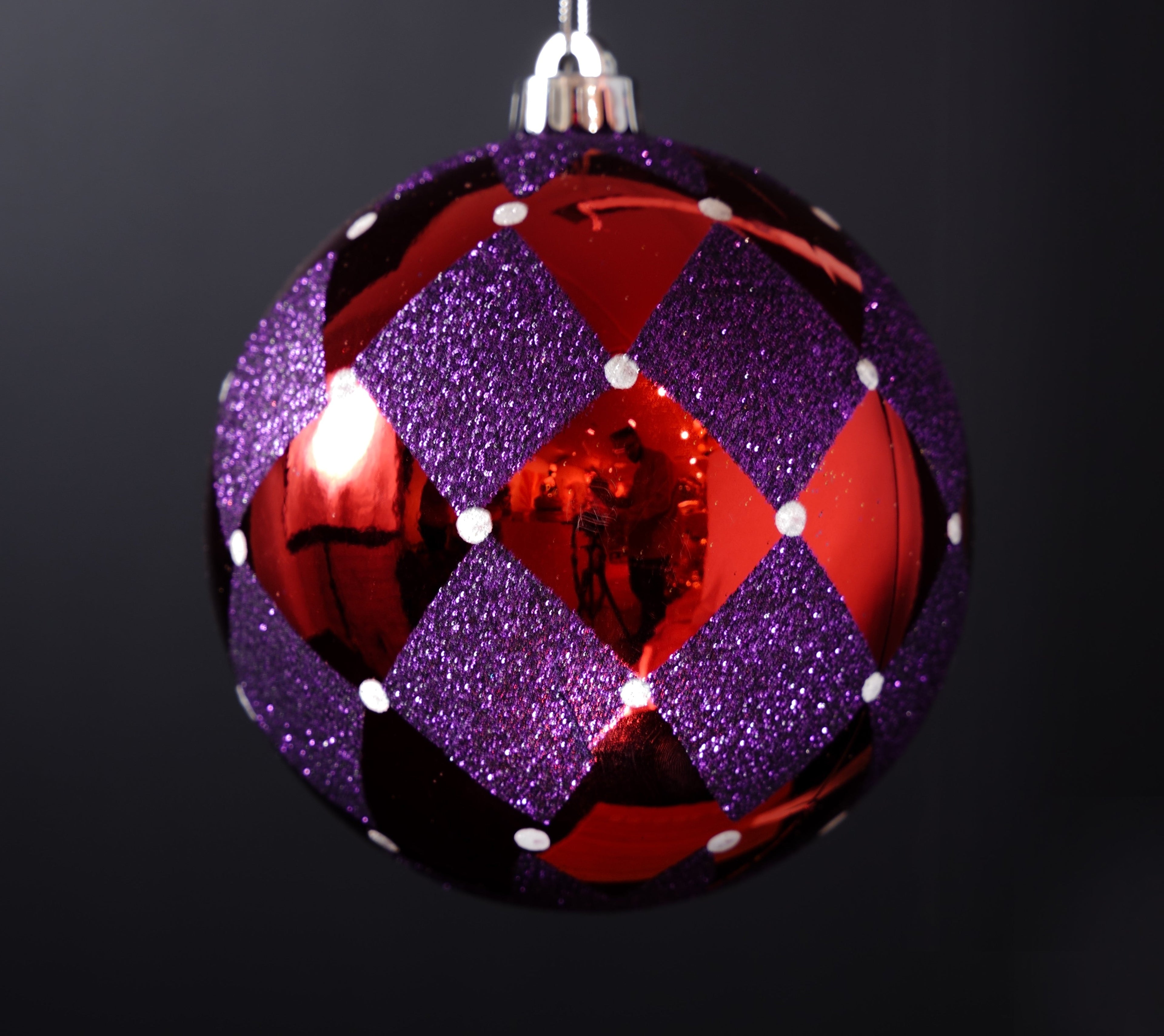 Glitter Ball Ornaments