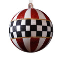 Glitter Ball 12 inch - Circus Pattern