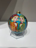 Tweedles Blonde Limited Edition Glass Ornament - 4 inch