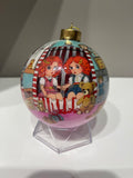 Twins in Girls Room Limited Edition Glass Ornament - 4 inch