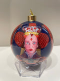 Red Queen Limited Edition Glass Ornament - 4 inch