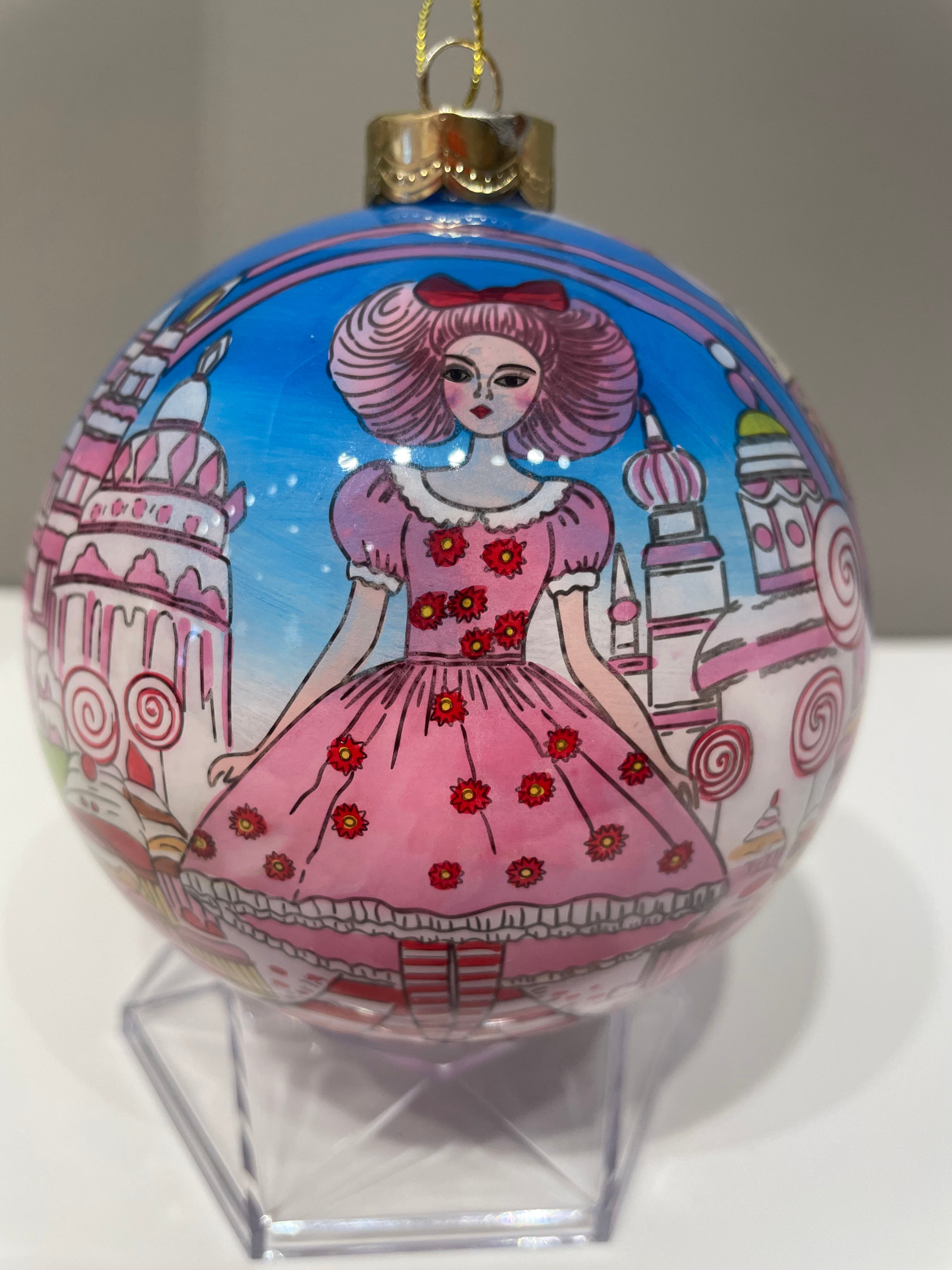 Princess Castle Limited Edition Glass Ornament - 4 inch