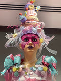 Candyland Couture Tree Topper - Pink and Blue