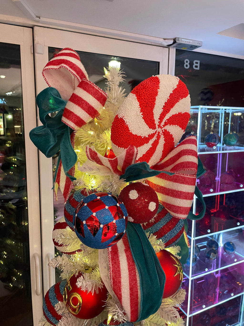 Red White Blue Tree - Bronze