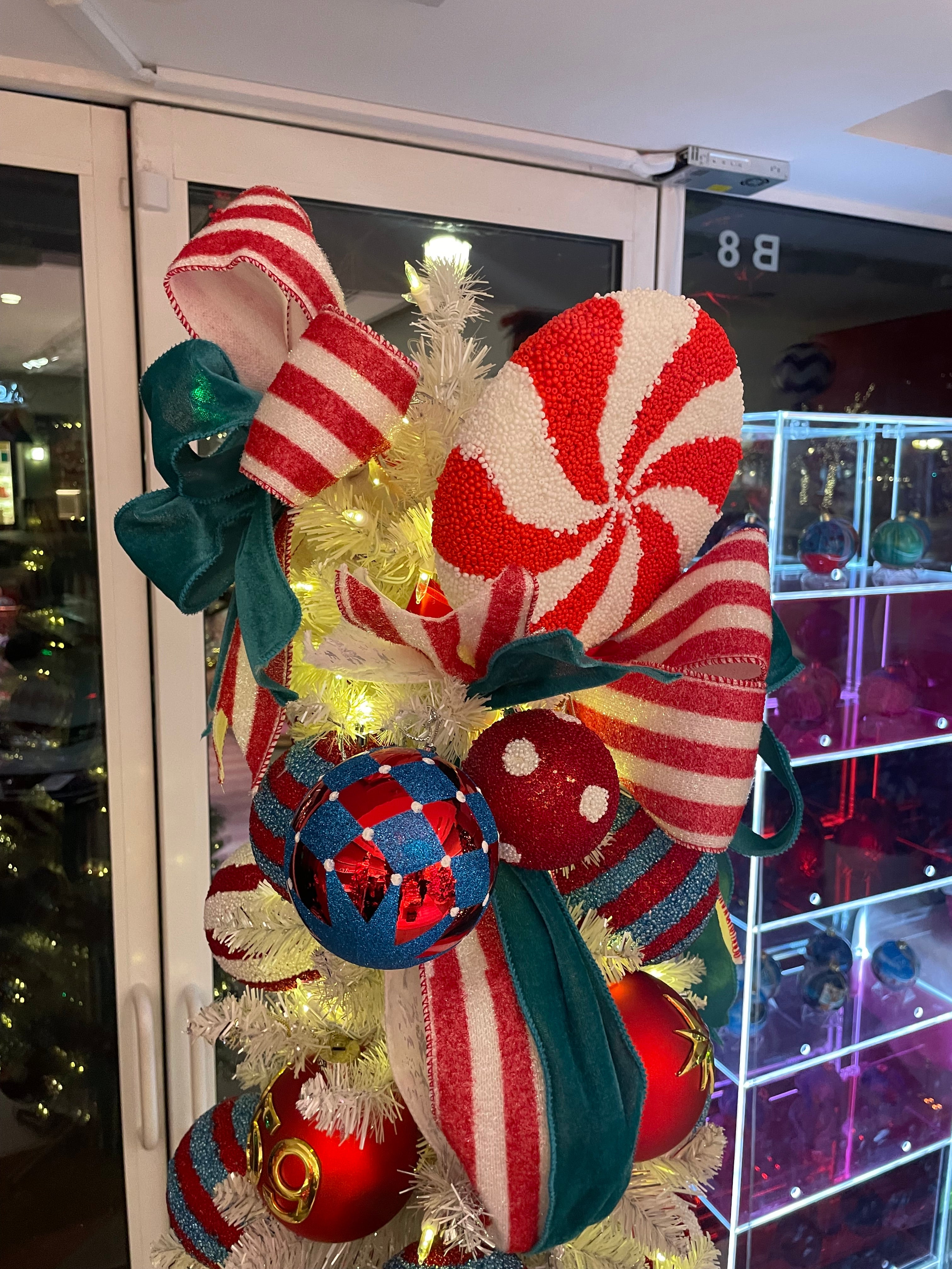 Red White Blue Tree - Bronze