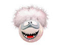 Glass Ornament 4 inch  - Yeti