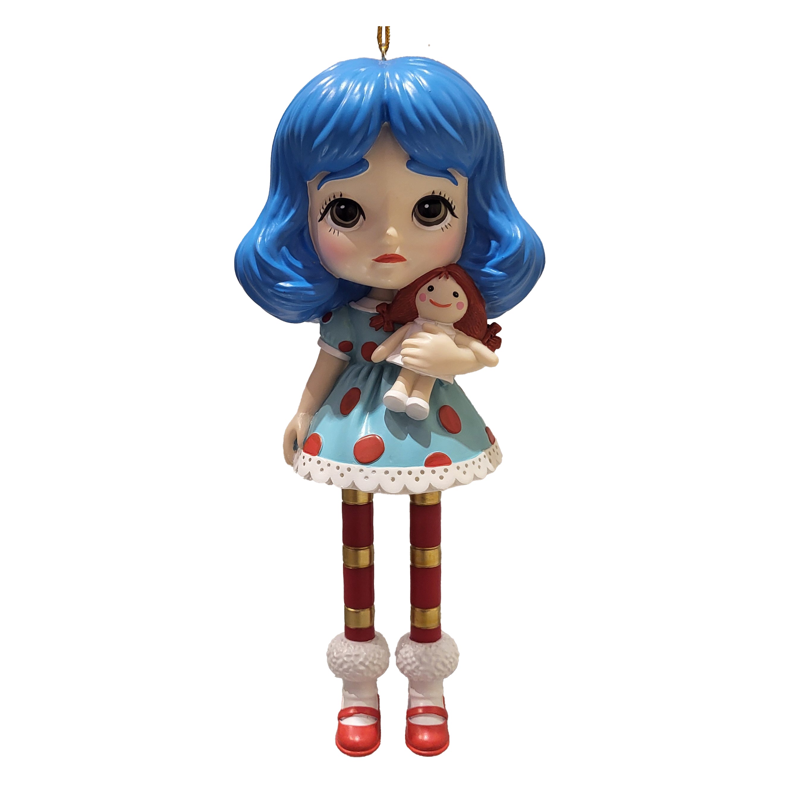 Collectible Doll Ornament - 10 inch