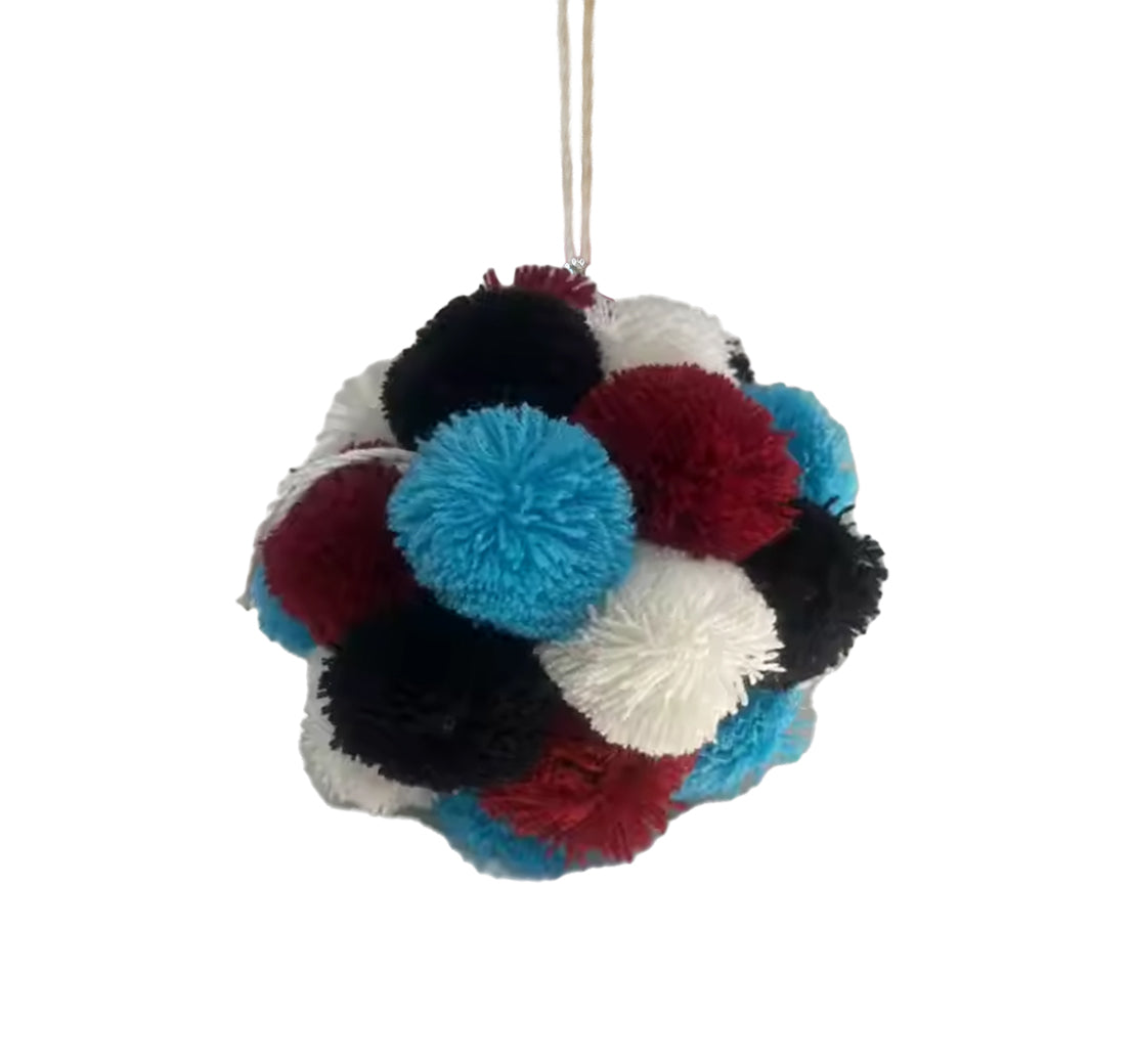 Pom Pom Ornament - 5 inch