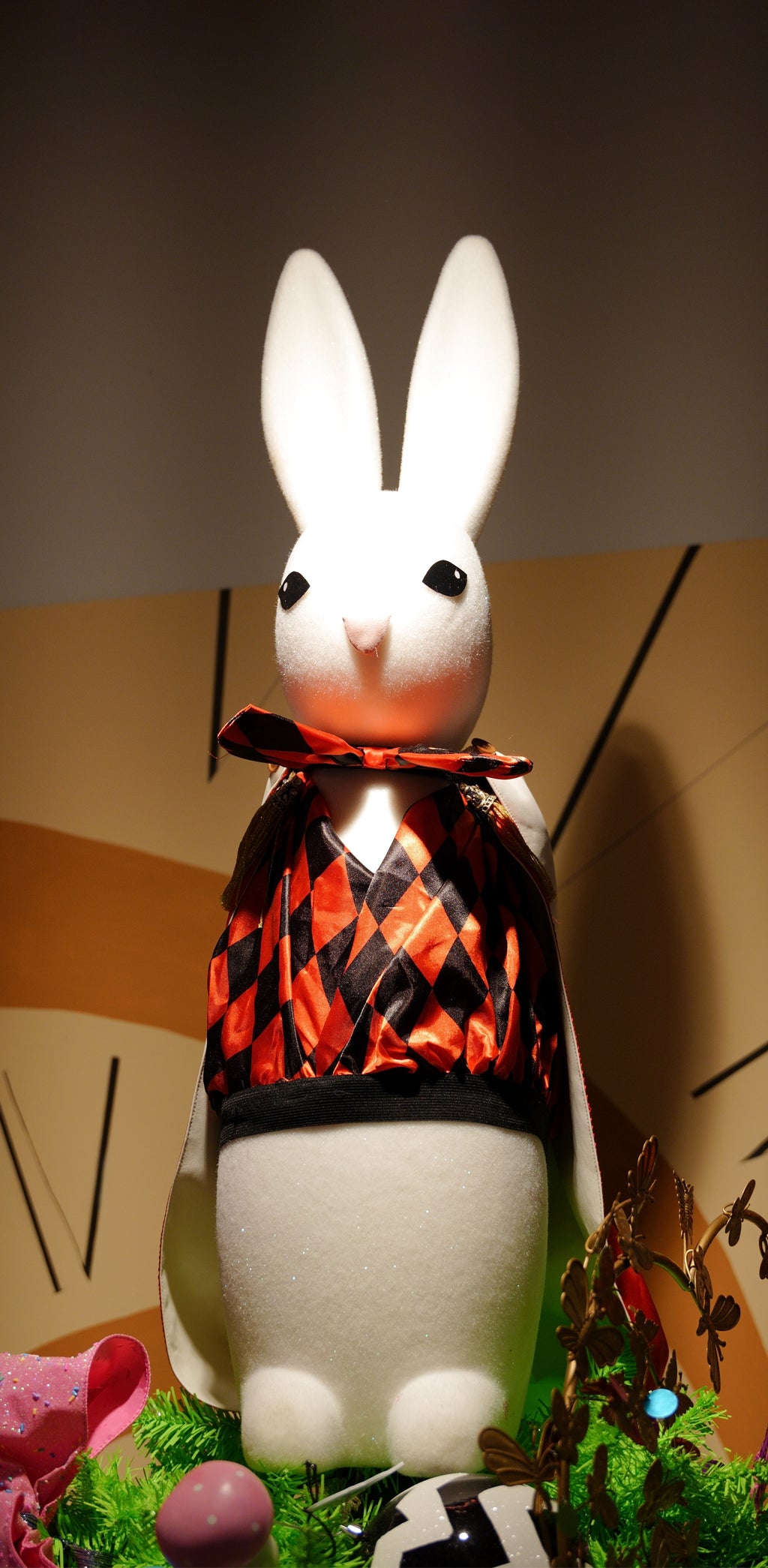 Wonderland White Rabbit Tree Topper