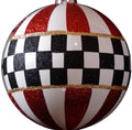 Glitter Ball 20 inch - Circus Pattern