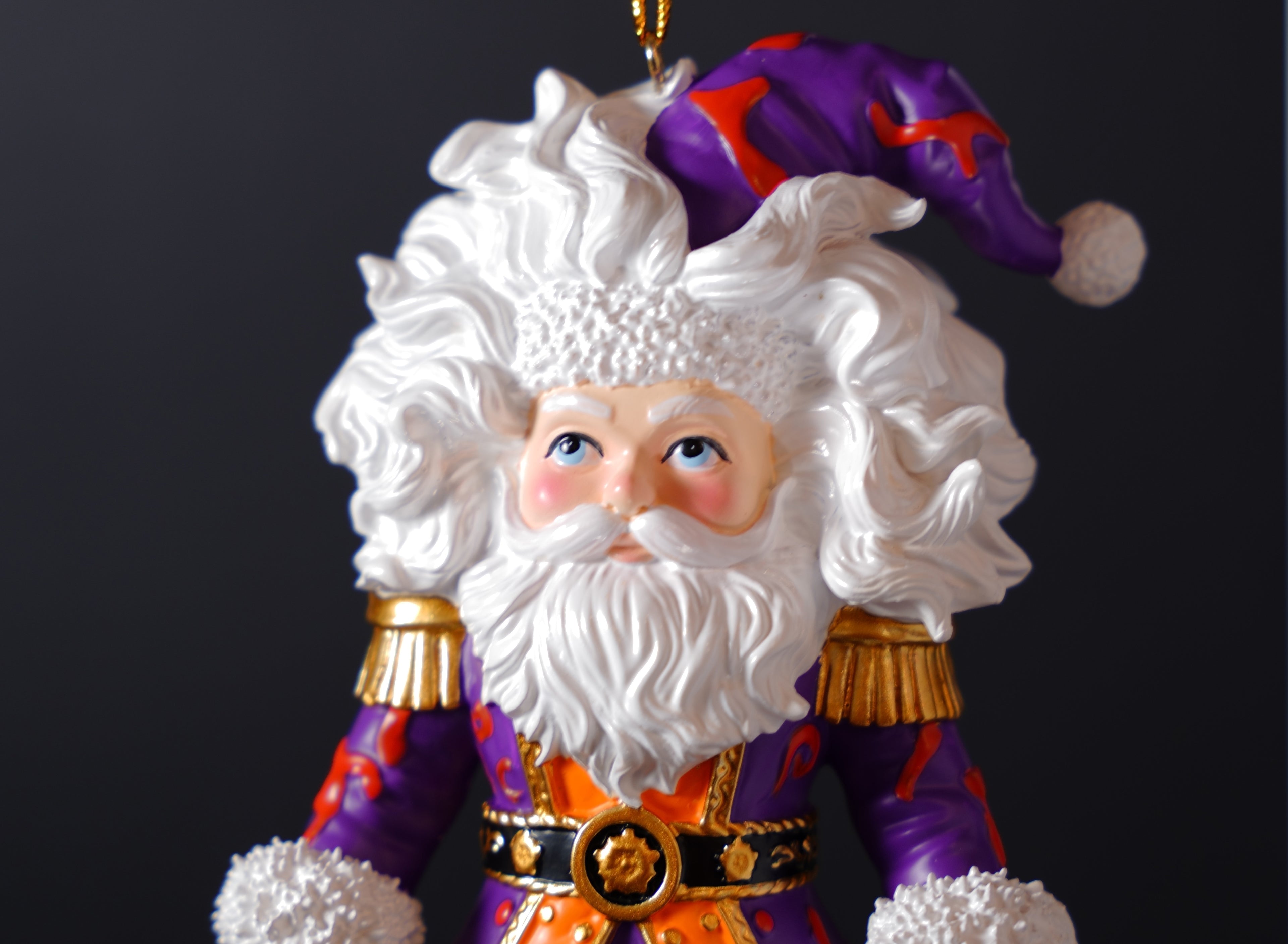 Cool Santa Collectible Doll Ornament