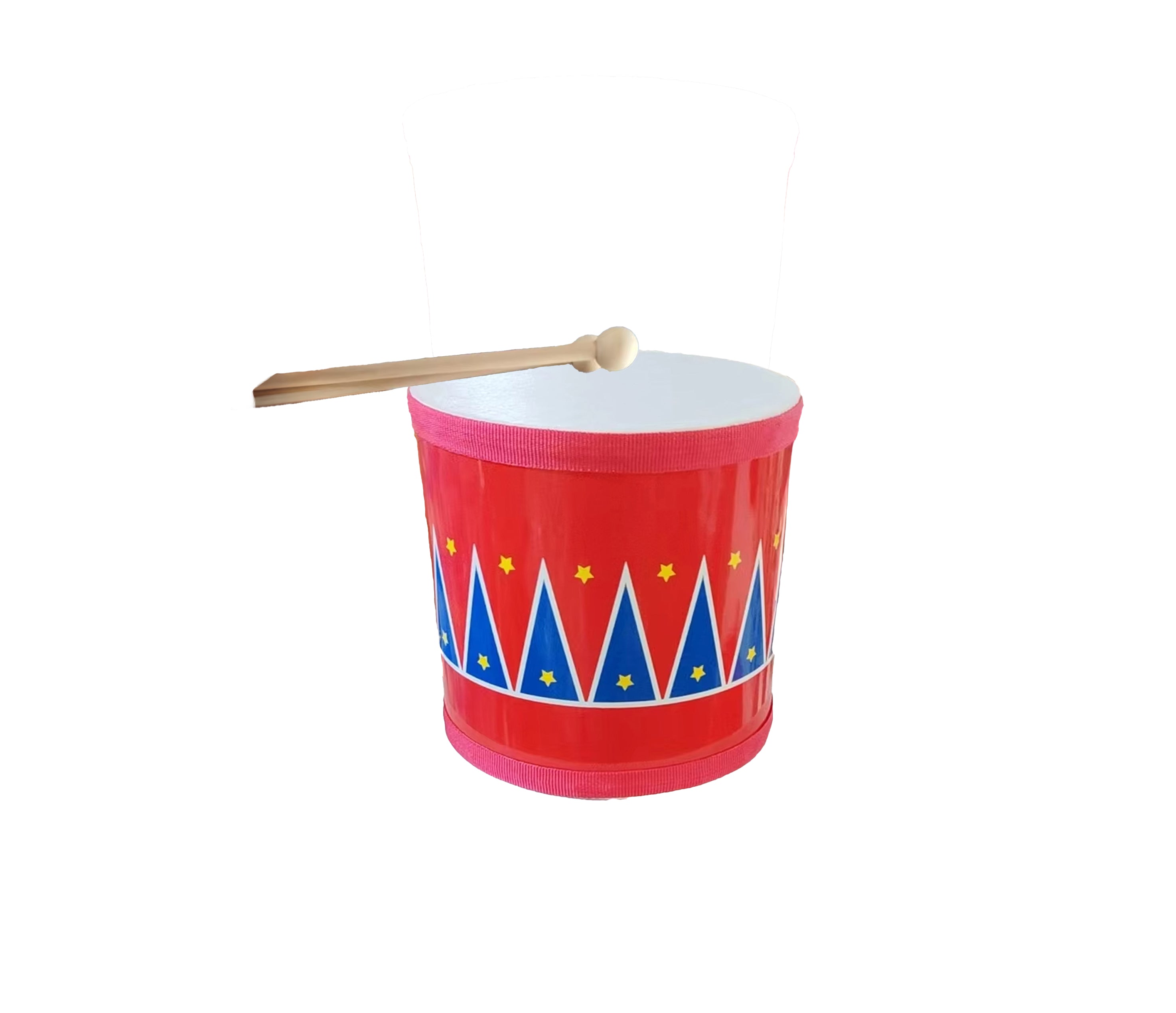 Drum Red and Blue - 8 inch