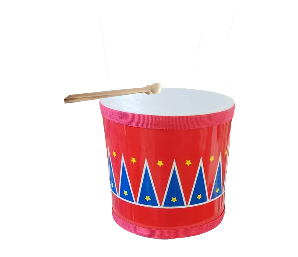 Drum Red and Blue - 10 inch