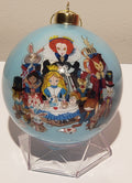 Tea Party Wonderland Limited Edition Glass Ornament - 4 inch