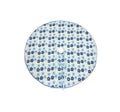Tree Skirt 48 inch - blue flowers